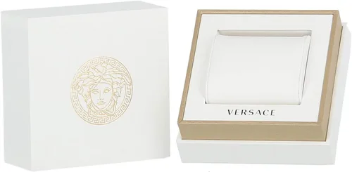 Vista 4 de Versace VCO100017 Palazzo Empire Reloj analógico de cuarzo suizo dorado para mujer, Negro -, Classic