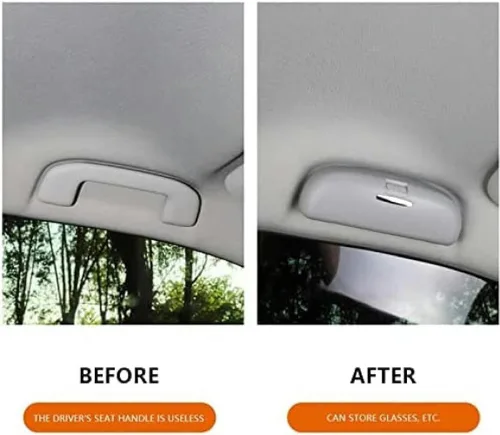 Vista 2 de Funda para gafas de sol de coche, caja de almacenamiento interior, para Volvo Xc40 Xc60 S60