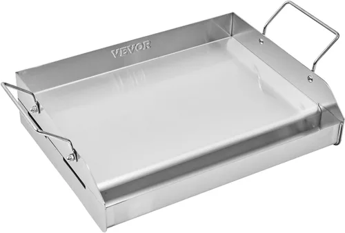 Vista 9 de VEVOR - Plancha de acero inoxidable, parrilla de gas para parrilla