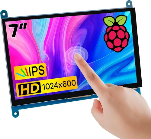Vista 12 de Hosyond 5 pulgadas IPS LCD pantalla táctil panel 800 × 480 pantalla capacitiva HDMI Monitor para Raspberry Pi 5/4/3, BB negro, Windows 10 8 7