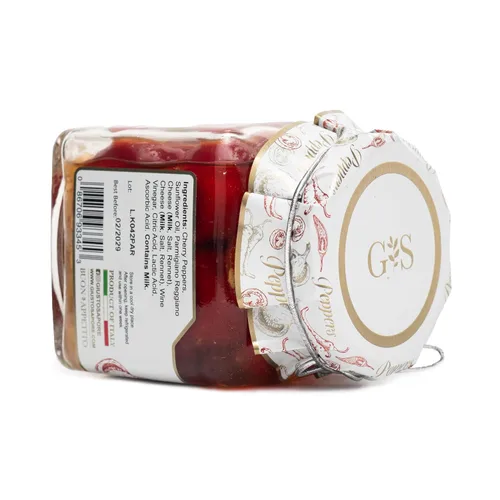 Vista 4 de Giusto Sapore Pimientos rellenos con crema de parmigiano 10oz - Paquete de 6