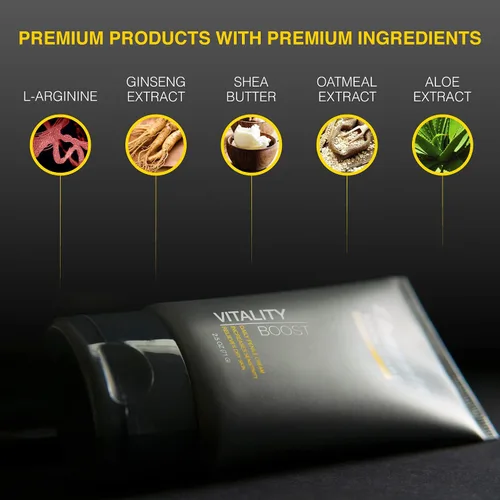 Vista 3 de Chassis Vitality Boost - Crema de pene para piel seca, solución hidratante de sensibilidad