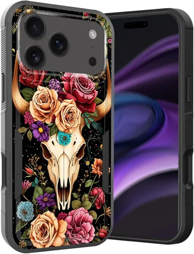 Vista 224 de Funda para iPhone Air, doble capa híbrida resistente resistente a prueba de golpes de policarbonato duro + funda protectora de silicona suave