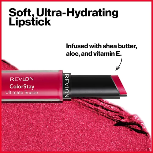 Vista 6 de Revlon ColorStay Mejor Gamuza Lápiz Labial, onza