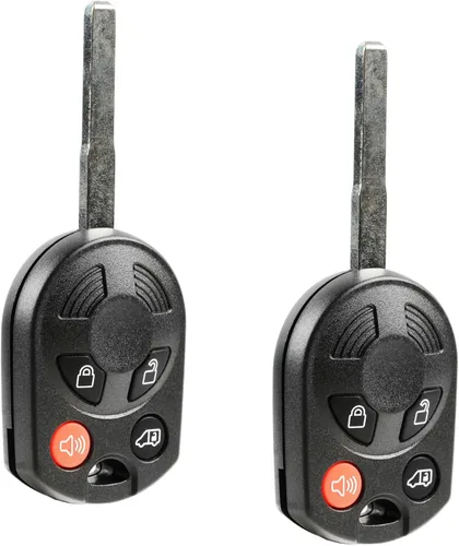 Vista 2 de Se adapta a llavero remoto de entrada sin llave para auto de 4 botones Van para Ford Transit (OUCD6000022)