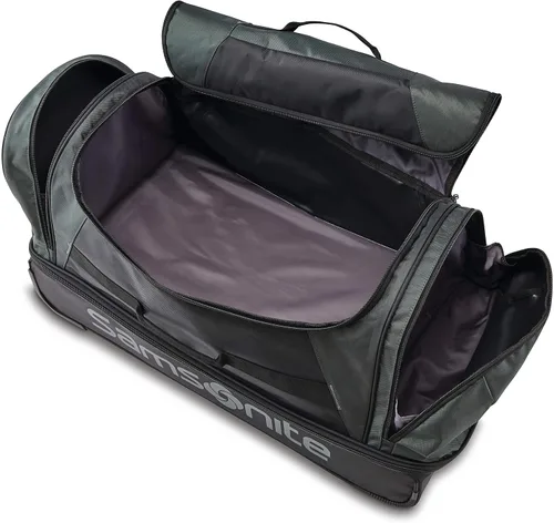 Vista 2 de Samsonite Andante - Mochila de lona con 2 ruedas, Musgo VerdeNegro), 117224-C065