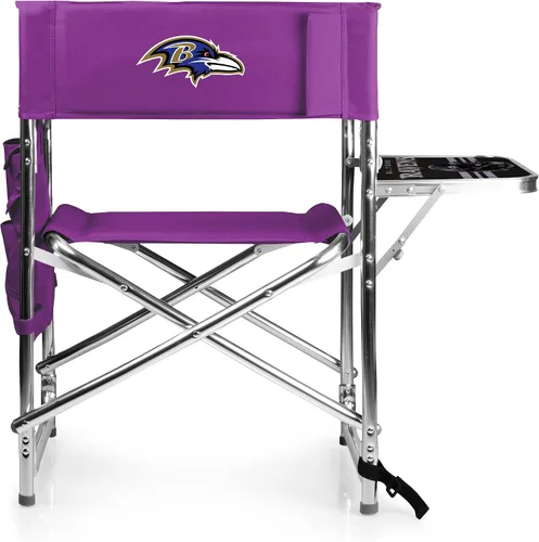 Vista 20 de Picnic TIME NFL Unisex-Adult NFL Sports Chair with Side Table, Beach Chair, Camp Chair for Adults