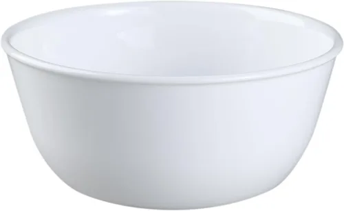 Vista 2 de Corelle Livingware - Juego de 3 cuencos de vidrio Vitrelle para sopa y cereales de 28 onzas, resistentes a astillas, aptos para microondas