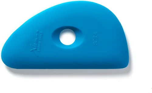Vista 3 de xiem Herramientas firme arcilla Costilla de silicona para cerámica y Cerámica