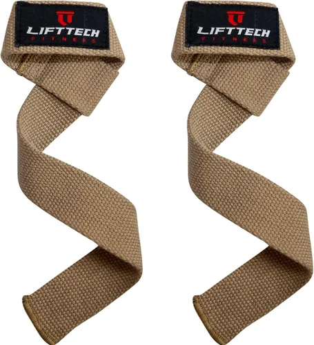 Vista 10 de Lift Tech Fitness Correas de levantamiento de pesas para hombres y mujeres – Correas de gimnasio de algodón para levantamiento de pesas, HIIT