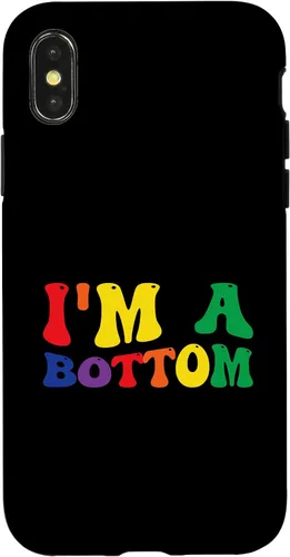 Vista 5 de Funny Gay Pride Rainbow Flag I'm A Bottom Case for iPhone 16