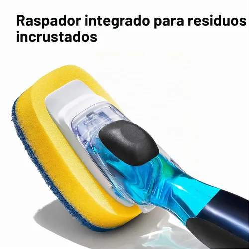 Vista 5 de OXO Good Grips - Exfoliante dispensador de jabón