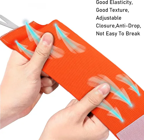 Vista 3 de Brazalete deportivo ajustable para capitán - Juventud, fútbol, baloncesto, voleibol, competencia escolar
