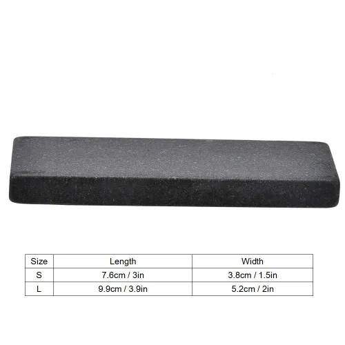 Vista 4 de Piedra de prueba de oro, herramienta de prueba de oro de joyería, piedra de detección de oro portátil Touchstone para prueba de oro, examen de oro
