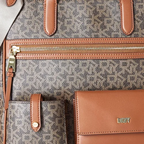 Vista 3 de DKNY Zyon Lg Tote, MocaCaramelo, MocaCaramelo