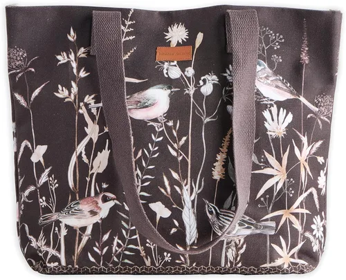 Vista 68 de Maison d' Hermine - Bolsa de lona de algodón reutilizable para mujeres, con asa para el hombro, bolsas a granel para compras y viajes