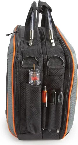 Vista 3 de Flight Outfitters Lift XL Flight Bag Bolsa de piloto acolchada duradera para 2 auriculares, con múltiples bolsillos y correa para el hombro