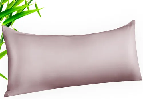 Vista 40 de Fundas de almohada tamaño estándar paquete de 2, fundas de almohada de rayón de bambú refrescantes con cierre de sobre, fundas de almohada frescas