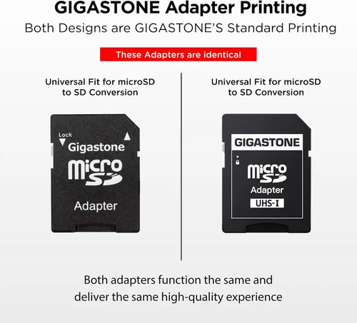Vista 2 de GIGASTONE Tarjeta Micro SD de 32 GB, paquete de 10 unidades, video Full HD, cámara de seguridad de vigilancia con cámara de acción, 90 MB/s Micro
