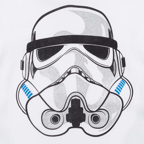 Vista 2 de STAR WARS R2-D2 C-3PO - Sudadera con capucha de forro polar para niños, color azul claro, Azulclaro