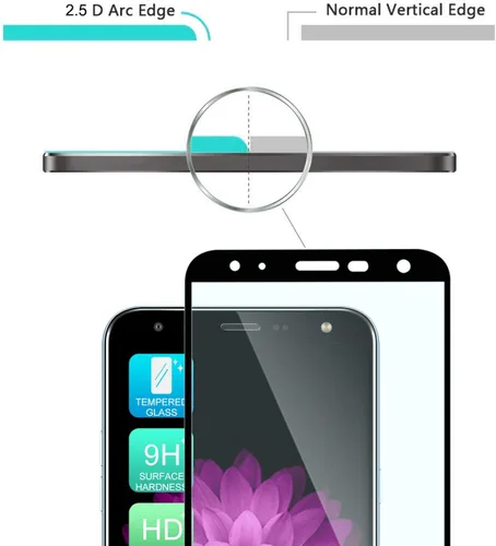 Vista 8 de TJS Funda para teléfono LG K40/K12 Plus/X4/Solo LTE/Harmony 3 (azul) con protector de pantalla de vidrio templado de cobertura completa, anillo
