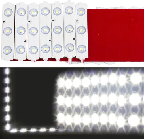 Vista 11 de Módulo de inyección Z3030 de luz LED súper brillante de 24 V + paquete de fuente de alimentación UL 24 V (20 pies)