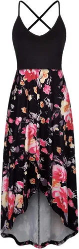 Vista 2 de Vestido de verano floral para lactancia materna para mujer