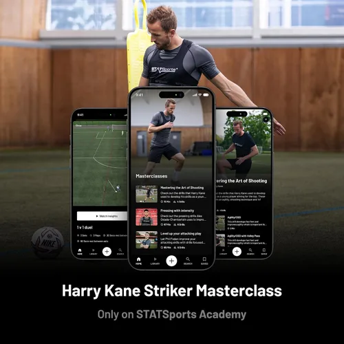 Vista 6 de STATSports Academy - Chaleco de seguimiento de fútbol con GPS, rastreador deportivo todo en uno avanzado con ejercicios, entrenamiento y nutrición