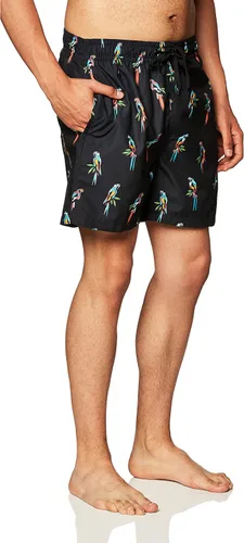 Vista 2 de Kanu Surf Men's Riviera Swim Trunks (Regular & Extended Sizes)