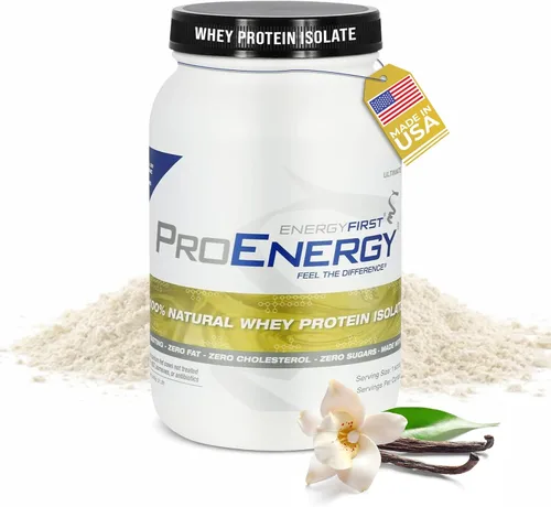 Vista 6 de EnergyFirst Aislado de proteína de suero de chocolate alimentado con pasto (2 libras), batido alto en proteínas, sin gluten, sin OMG, ideal