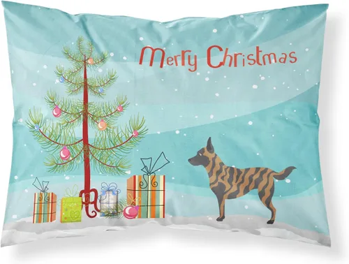 Vista 133 de Caroline's Treasures BB8334PILLOWCASE AIDI Atlas Mountain Dog - Funda de almohada estándar, color azul, ligera, súper suave, de fácil cuidado