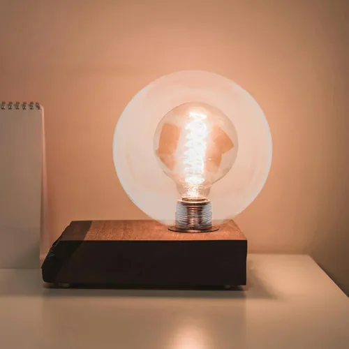 Vista 7 de Globo de luz de vidrio transparente esférico pantalla de cristal G9 roscada burbuja para luz (4.724 in) lámpara poste sombra