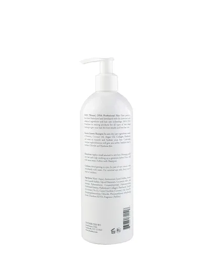 Vista 2 de Champú con sistema de tratamiento de queratina, sin sulfatos ni parabenos, aceite de coco infundido para todo tipo de cabello (16 onzas líquidas)