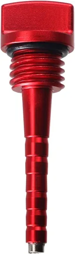 Vista 2 de Varilla magnética de aluminio con imán y junta tórica para generadores de iPower para Yamaha EF2000iS para Predator 2000, Generac IQ2000 y más (rojo)