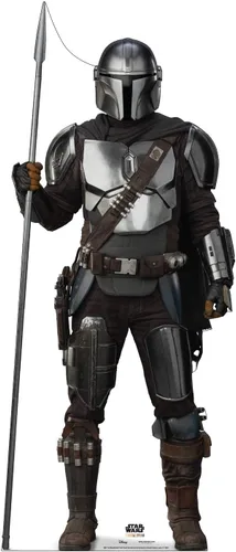 Vista 30 de Gráficos avanzados Star Wars: El mandalorian tamaño real cartón recorte Standups