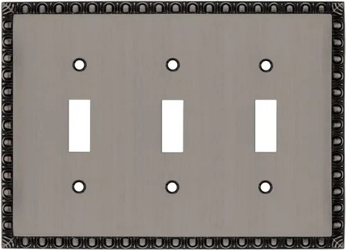 Vista 26 de Nostalgic Warehouse Egg & Dart Deco - Cubierta para placa de interruptor de salida eléctrica