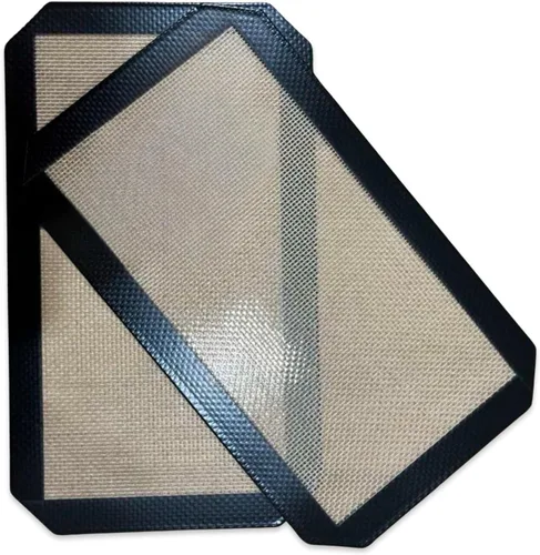 Vista 4 de Forros de silicona para Ninja ST100 y ST101 Foodi 2 en 1 tostadora abatible, reutilizable, fácil de limpiar, impermeable, resistente al calor, juego