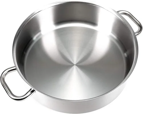 Vista 2 de Matfer Bourgeat Excellence Brasero sin tapa, 14 1/8 pulgadas, gris