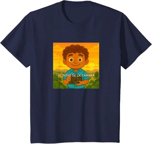 Vista 57 de Camiseta El Niño de la Cámara – Diseño Oficial del Cuento Ilustrado