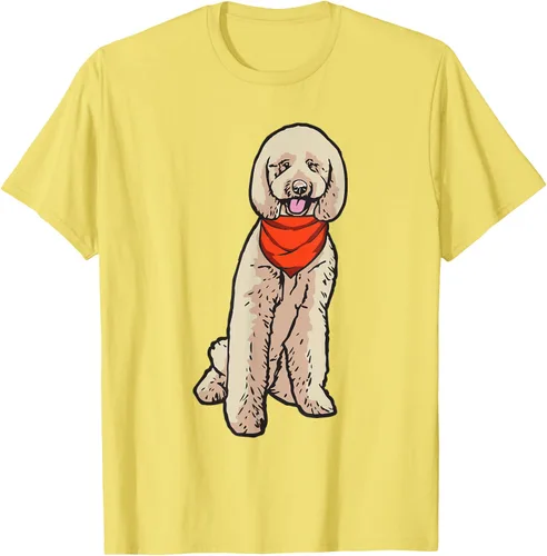 Vista 15 de Goldendoodle perro playera, niños 12, Púrpura