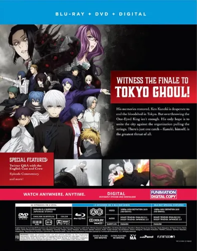 Vista 2 de Tokyo Ghoulre - Part 2 Blu-ray