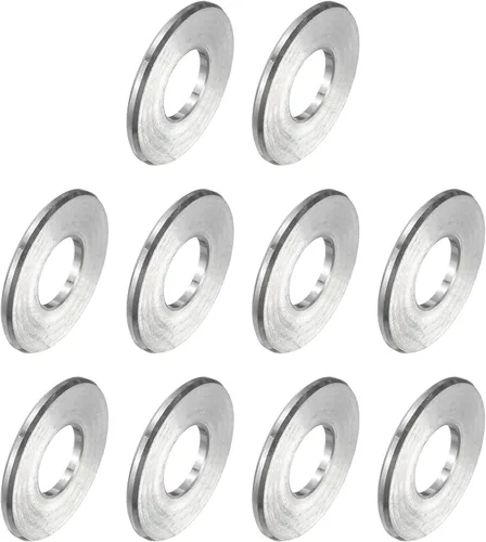 Vista 50 de uxcell 10 piezas de espaciador de acero inoxidable de 3/8" de diámetro interno x 3/4" de diámetro exterior x 1" de longitud, espaciador de rosca