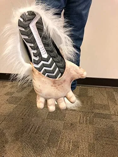 Vista 6 de Zagone Studios White Gorilla Ape Primate o Yeti - Pies de disfraz