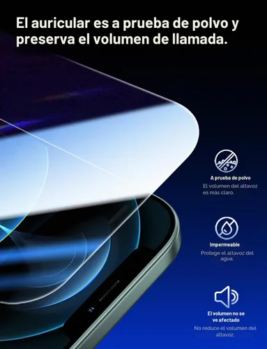 Vista 6 de MAGIC JOHN Paquete de 2 protectores de pantalla de vidrio templado para iPhone 12 Pro Max de 6.7 pulgadas, instalación automática de eliminación