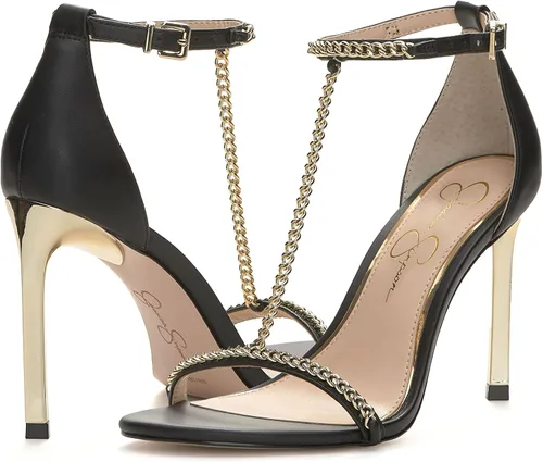 Vista 9 de Jessica Simpson Qiven - Sandalias de tacón alto con correa en T para mujer