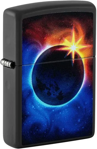 Vista 11 de Encendedores Zippo espaciales Fusión de latón pulido