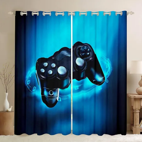 Vista 23 de Cortinas Opacas con Estampado de Piel de Vaca 30%-50% Cortinas Oscurecedoras de Piel de Animal de Granja Occidental para Dormitorio Sala de Estar