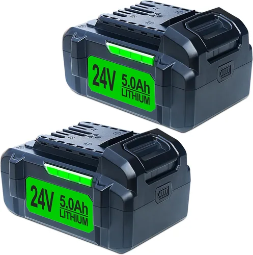 Vista 8 de DTK Reemplazo de batería para batería Flex 24V 5Ah FX0331-1 2 paquetes
