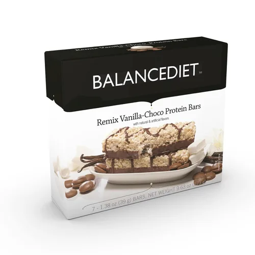Vista 13 de BalanceDiet™ Barra de proteínas 0.53 oz de proteína Bajo en carbohidratos Caja de 7 barras (nuez de caramelo)