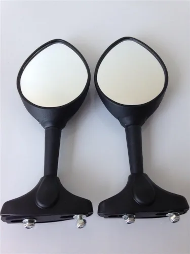 Vista 2 de SMT-Espejo negro compatible con Katana Gsxr 600 750 1000 Tl 1000 Hayabusa 1300 Gsx Sv650 [B00RUEH8LI]